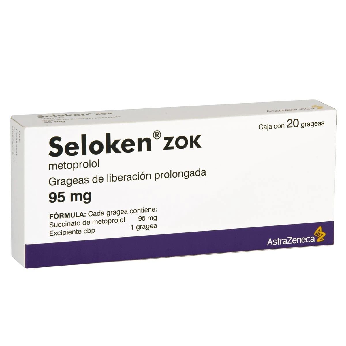 Seloken Zok Con 20 Tabletas