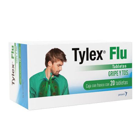 Tylex Flu Con 20 Tabletas