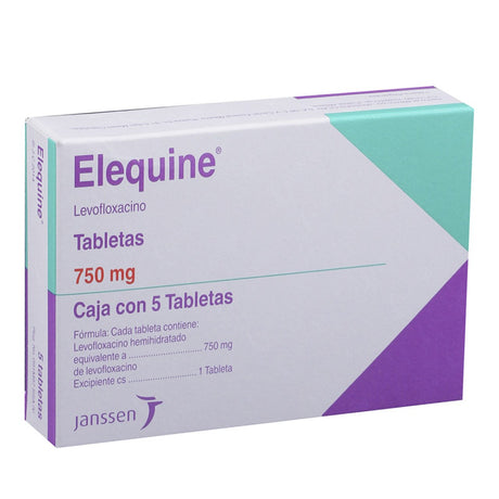 Elequine 750 Mg Con 5 Tabletas