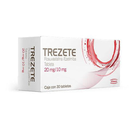 Trezete 10 / 20 Mg Con 30 Tabletas