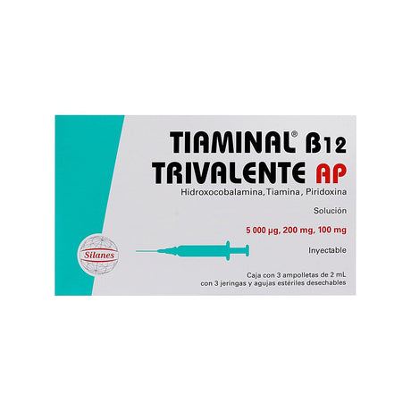 Tiaminal-B12 Triv Ampulas Con 3 Jga