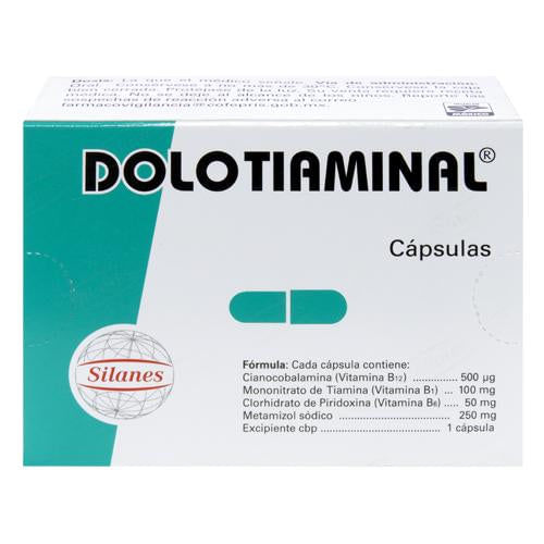 Dolo-Tiaminal Con 24 Capsulas