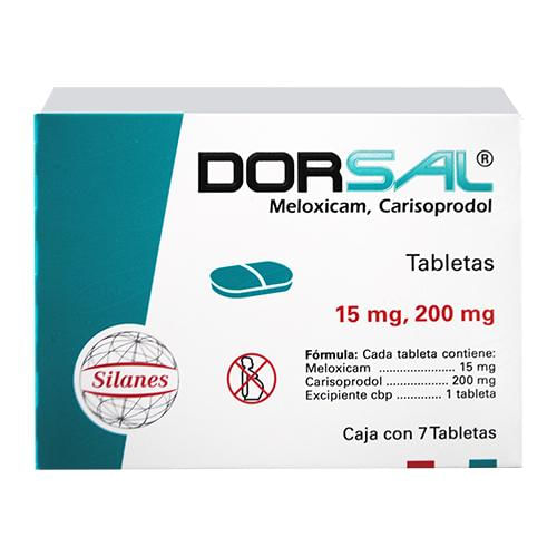 Dorsal 15 / 200 Mg Con 7 Tabletas