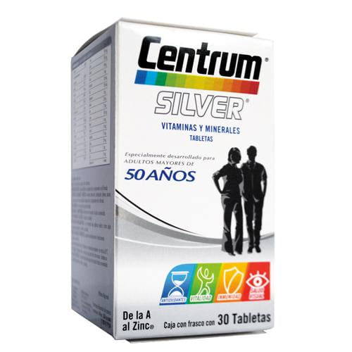 Centrum Silver +Con 50 Tabletas