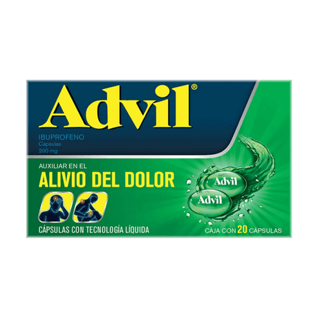 Advil Fastgel 200 Mg Con 20 Capsulas