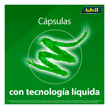 Advil Fastgel 200 Mg Con 20 Capsulas