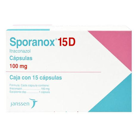 Sporanox 15D 100 Mg Con 15 Capsulas