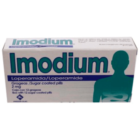 Imodium 2 Mg Con 12 Grageas