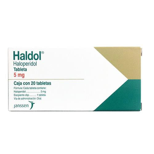 Haldol 5 Mg Con 20 Tabletas