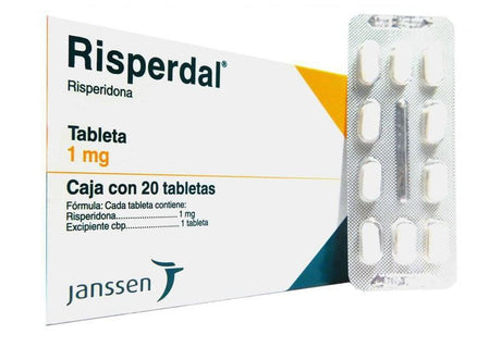 Risperdal 1 Mg Con 20 Tabletas