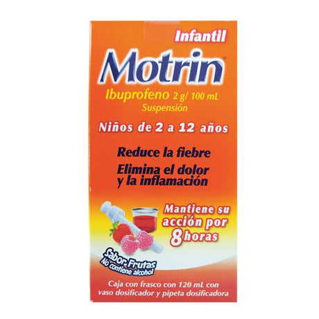 Motrin Inf Suspension 120 Ml