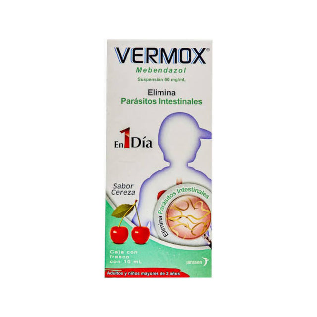 Vermox 1 Dia Suspension 10 Ml