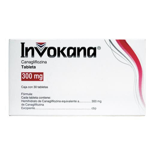 Invokana 300 Mg Con 30 Tabletas