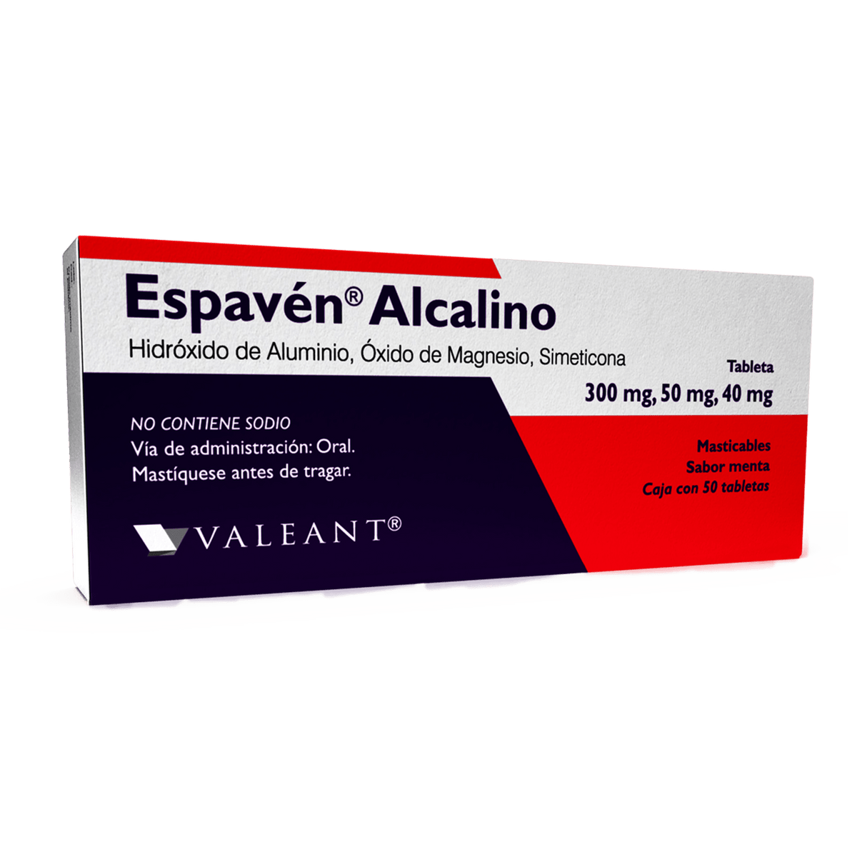 Espaven Alcalino Con 50 Tabletas