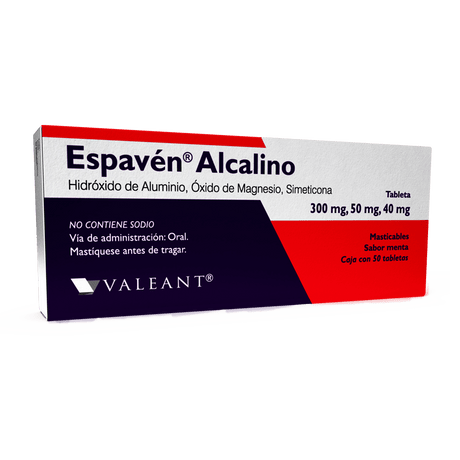 Espaven Alcalino Con 50 Tabletas