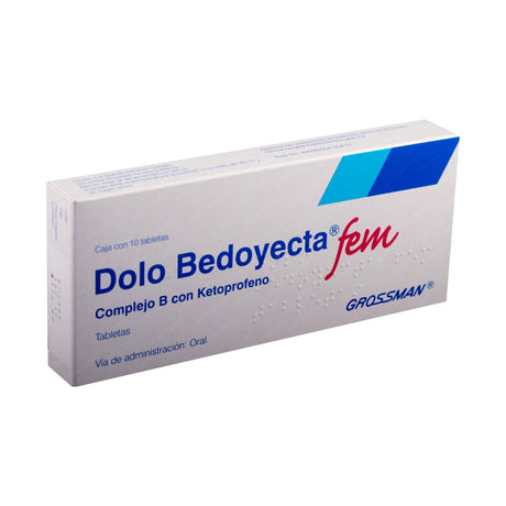 Dolo-Bedoyecta Fem 100 Mg Con 10 Tabletas