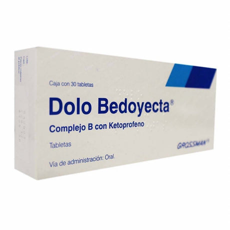 Dolo-Bedoyecta Con 30 Tabletas