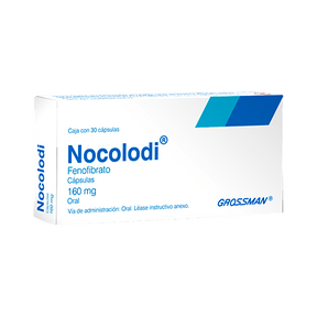 Nocolodi 160 Mg Con 30 Cap