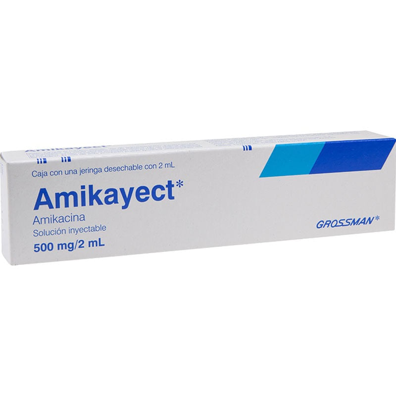 Amikayect 500 Mg / 2 Ml Solución Inyectable ( Amikacina )