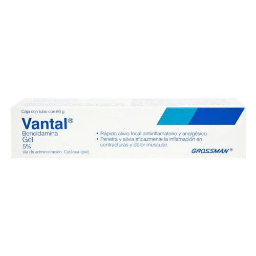 Vantal Gel Tubo 60 Gr