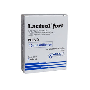 Lacteol Fort Con 6 Sobres 10Mil Millones