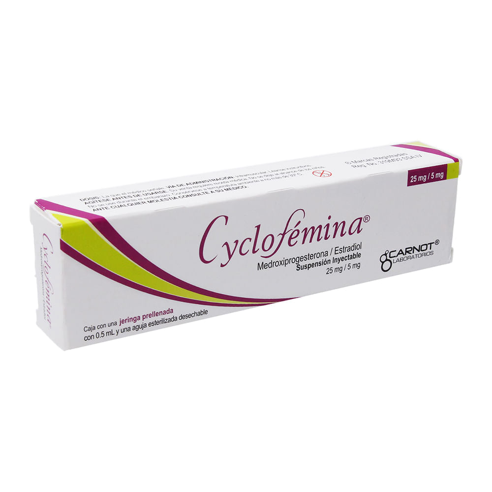 Cyclofemina Con 1 Jga Inyectable