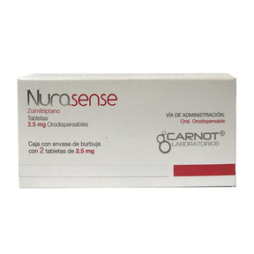 Nurasense 2.5 Mg Orodispersable Con 2 Tabletas