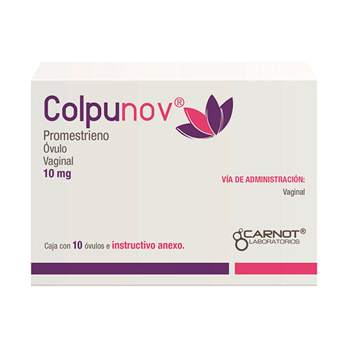 Colpunov 10 Mg Ovulo Vag Con 10