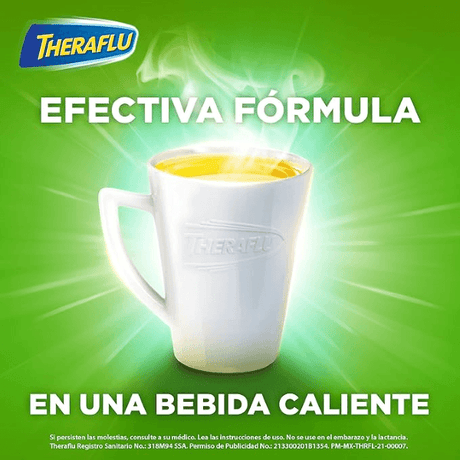 Theraflu-Ex 6 Verde Con 6 Sobres