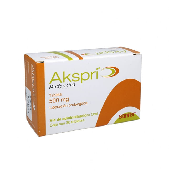 Akspri 500 Mg Con 30 Tabletas