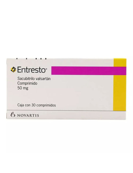 Entresto 50 Mg Con 30 Comprimidos