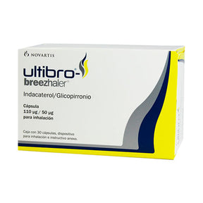 Ultibro Inhalad 100 / 50 Ug Con 30 Capsulas