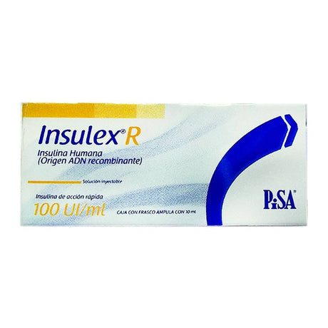 Insulex R Inyectable 100Ui 10 Ml