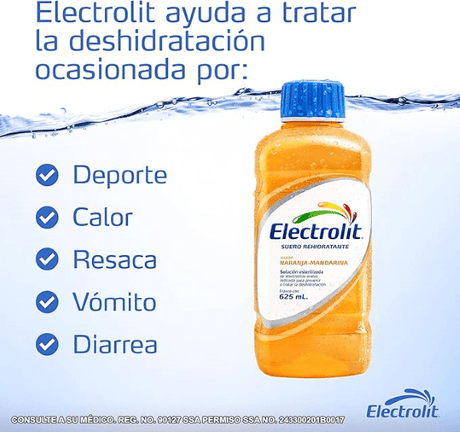 Electrolit Naranaranja / Mandarina 625 Ml