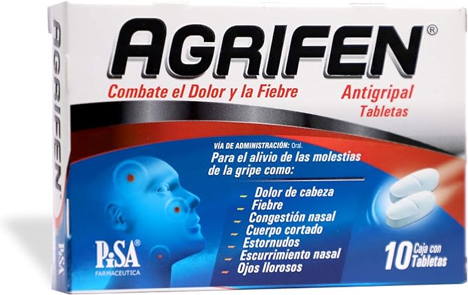 Agrifen Con 10 Tabletas