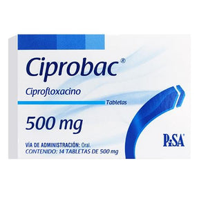 Ciprobac 500 Mg Con 14 Tabletas – Farmacia Herrera