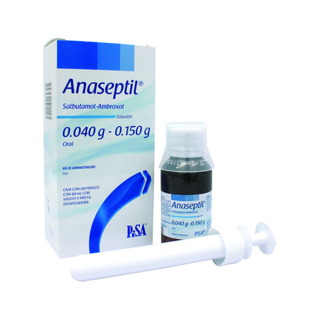 Anaseptil 0.040 / 0.150 G Solución 120 Ml