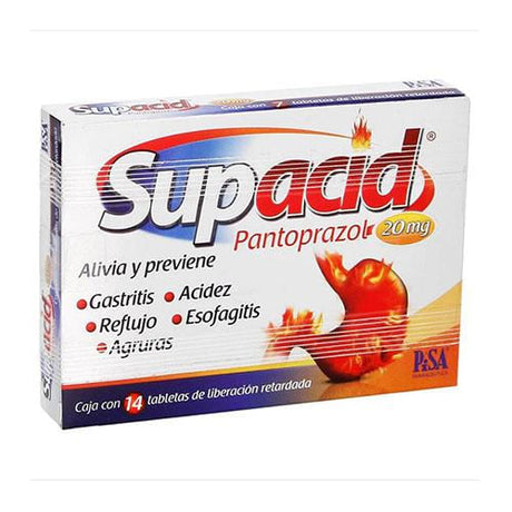 Supacid De 20 Mg Con 14 Tabletas