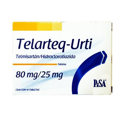 Telarteq Urti 80 / 25 Mg Con 14 Tabletas