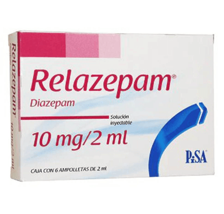 Relazepam Diazepam 10 Mg / 2 Ml 6 Ampulas