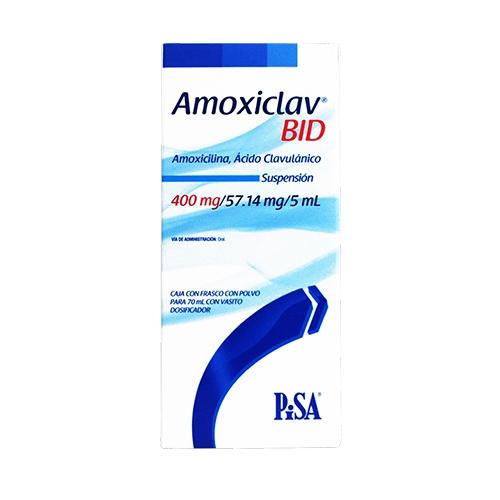 Amoxiclav Bid 400 Mg Suspension 70 Ml