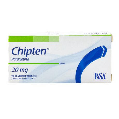 Chipten 20 Mg Con 20 Tabletas