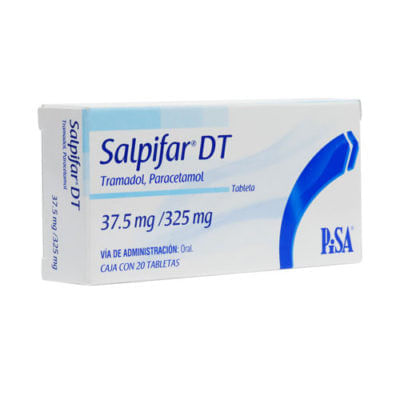 Salpifar Dt 37.5 Mg / 325 Mg Con 20 Tabletas