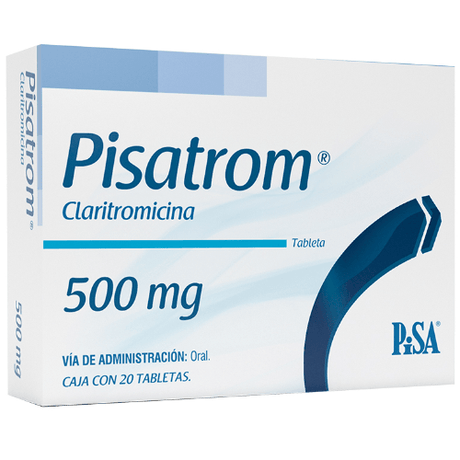 Pisatrom 500 Mg Con 20 Tabletas