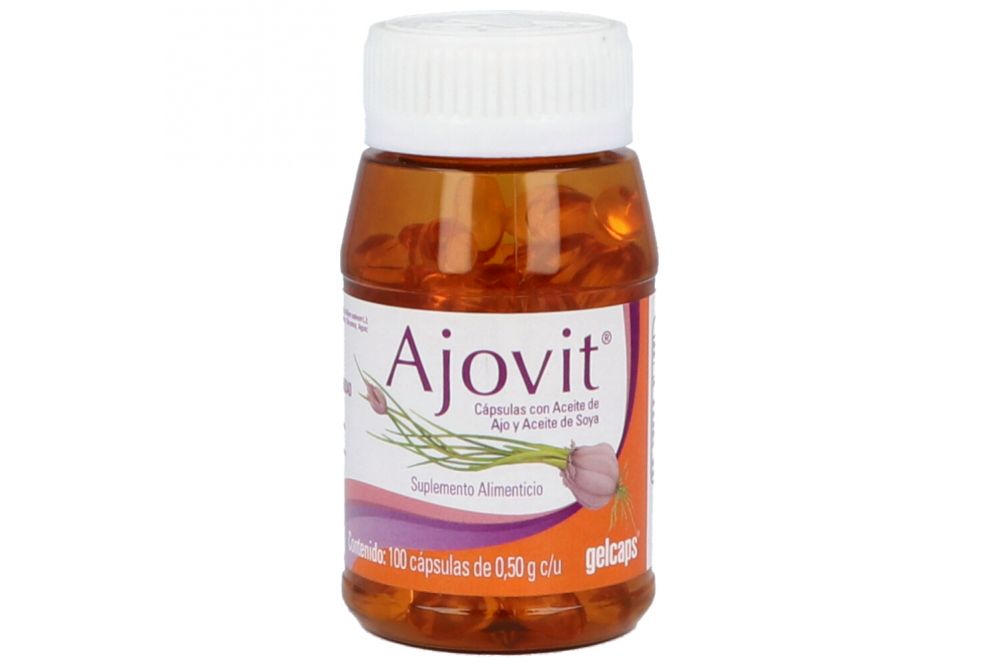 Gelcapsulas Ajovit Con 100 Capsulas