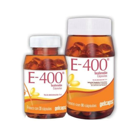 Gelcapsulas Vitamina E Gelcapsulas 400 Capsulas Con 90 E-400