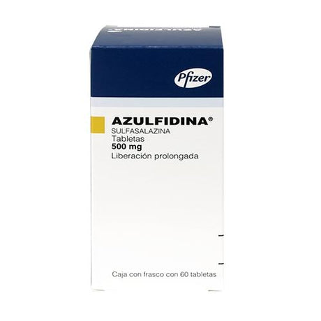 Azulfidina 500 Mg Con 60 Grageas