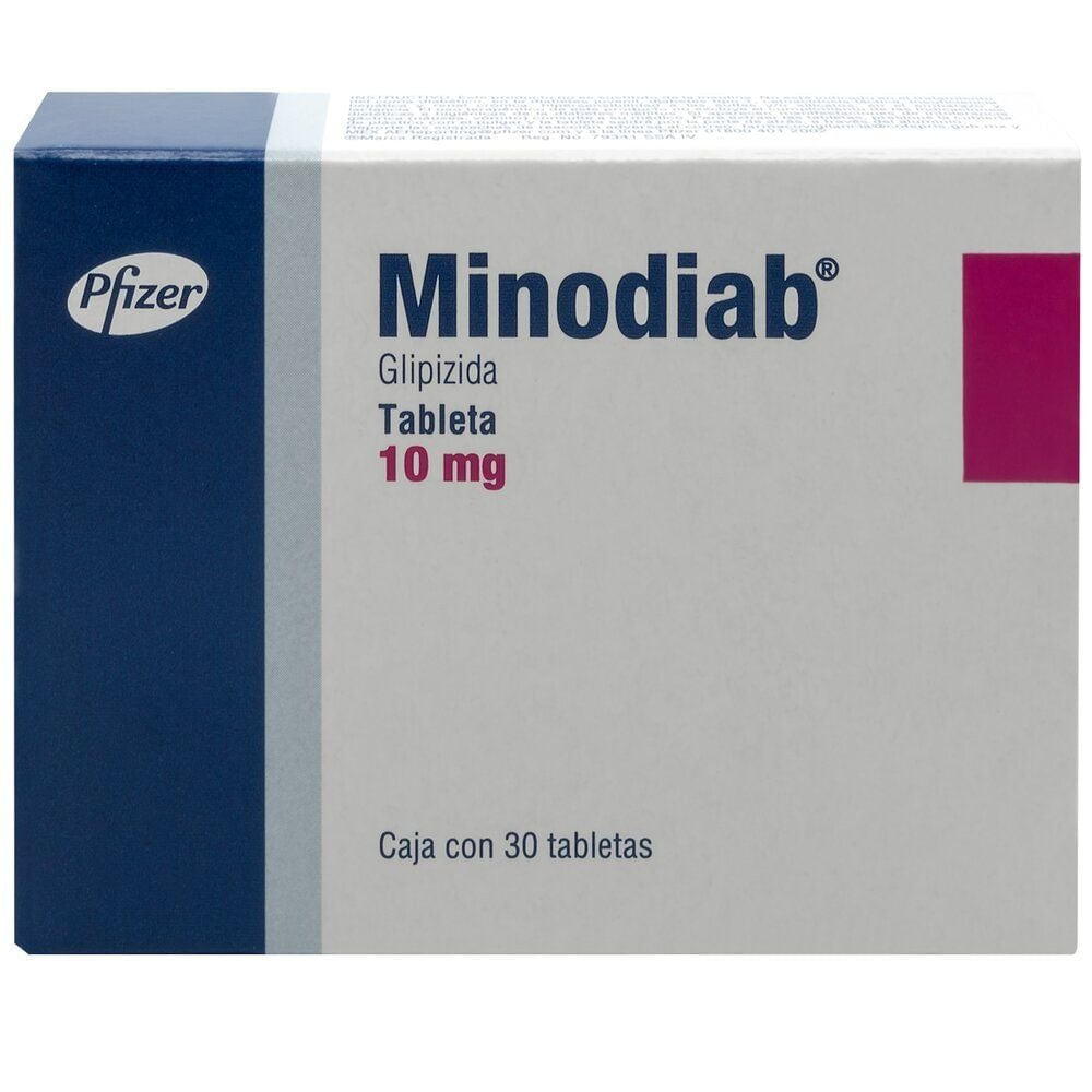 Minodiab 10 Mg Con 30 Tabletas