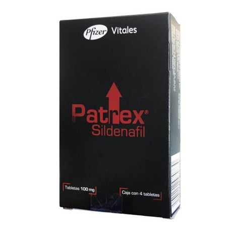 Patrex 100 Mg Con 4 Tabletas