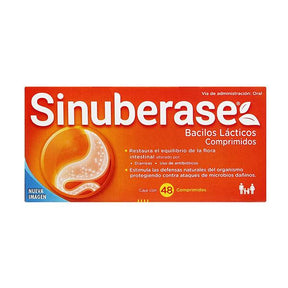 Sinuberase Con 48 Comprimidos